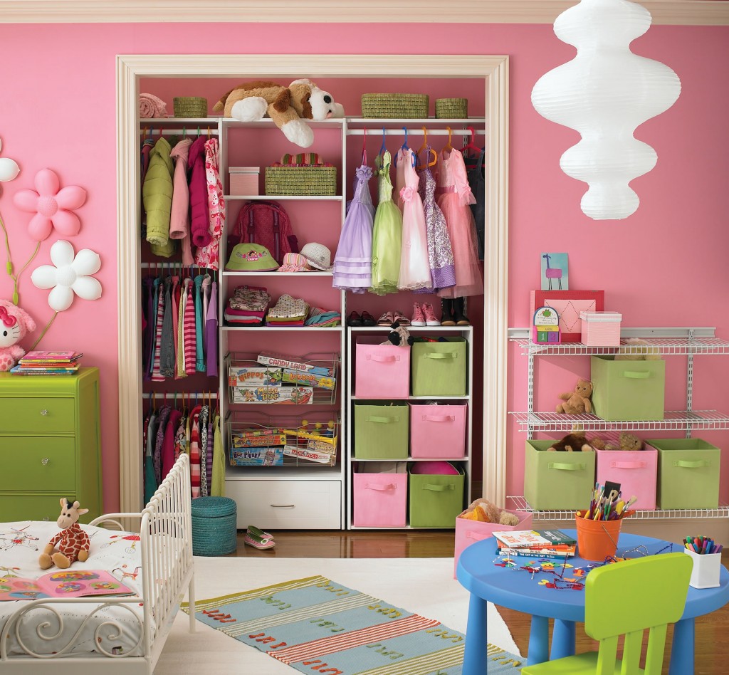 habitacion-infantil-verde-y-rosa-pintatucasa.es